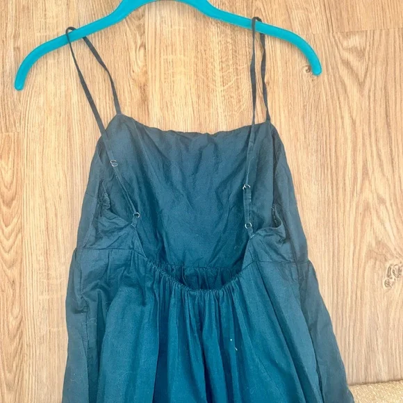 Abercrombie Low Back Teal Maxi Dress- Size Small - Picture 9 of 14